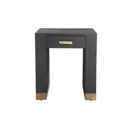 Nightstand Tiess Wood 1 Drawer PTMD