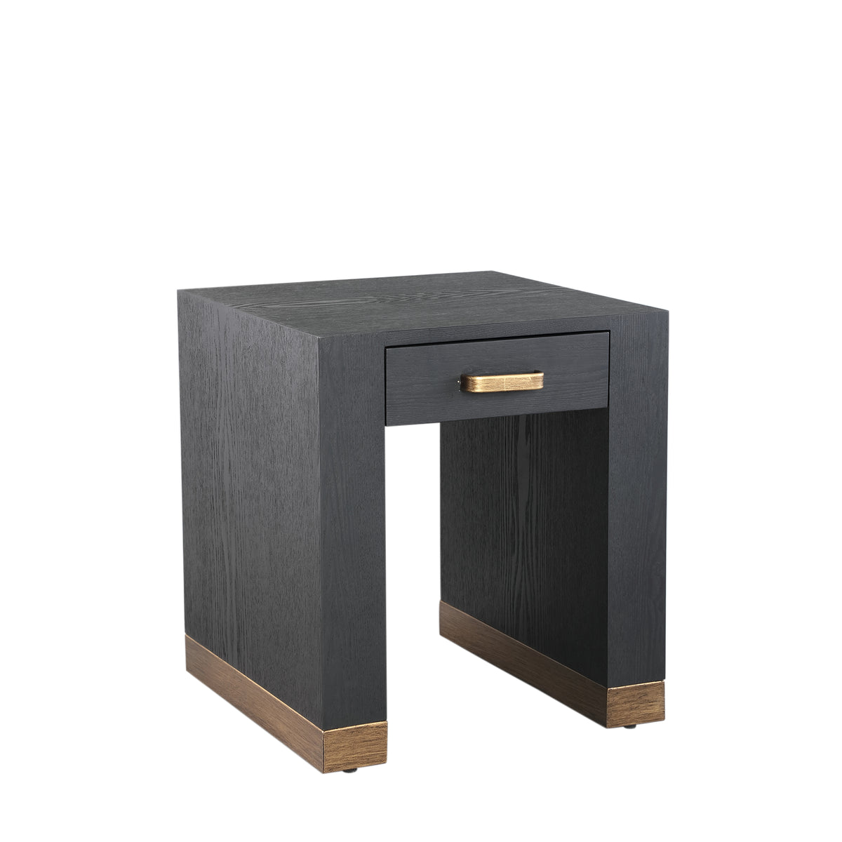 Nightstand Tiess Wood 1 Drawer PTMD