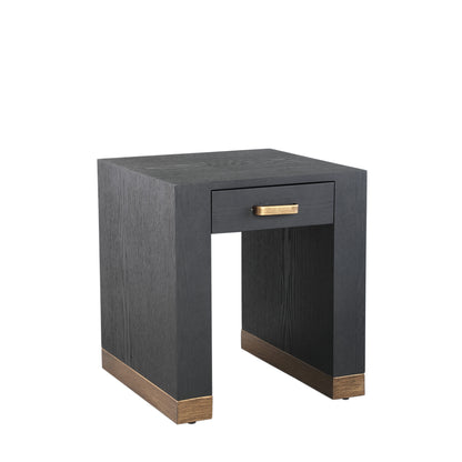 Nightstand Tiess Wood 1 Drawer PTMD