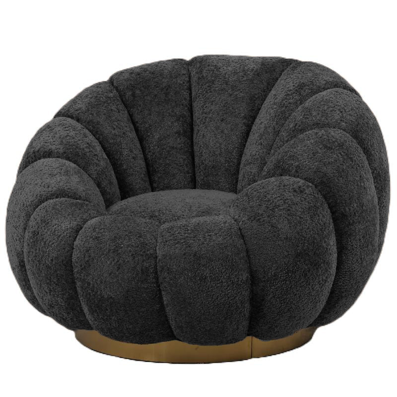 Swivel Armchair Daisy Anthracite Euphoria PTMD