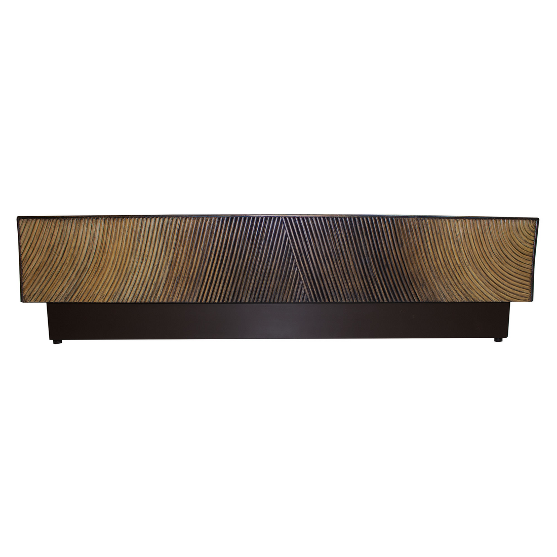 PTMD Casablanca Brown Coffee Table Square 120x120cm