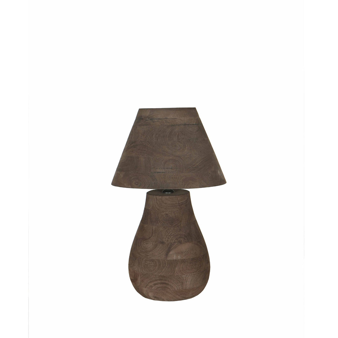 Table Lamp Peake Brown Mango Wood Small PTMD