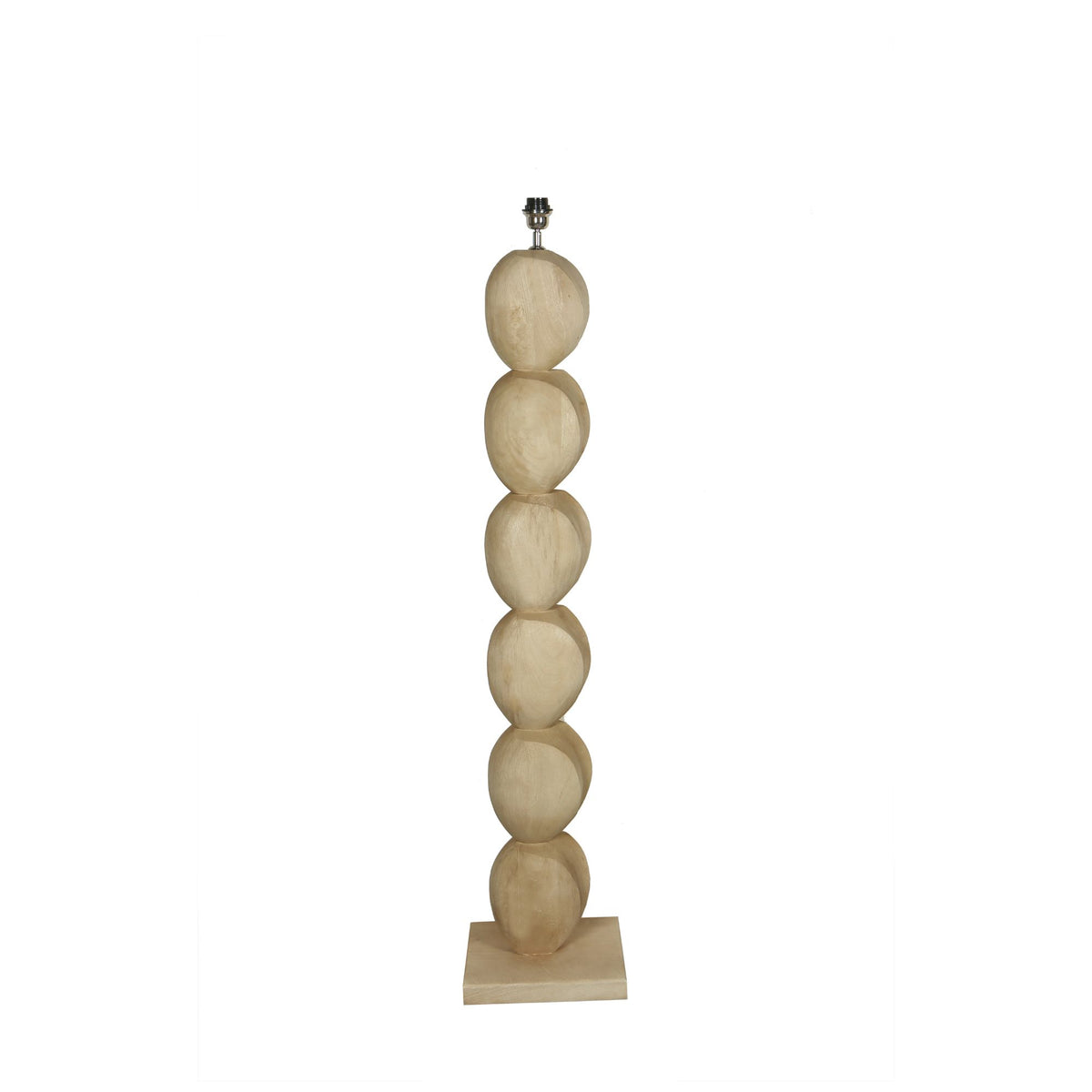 Floor Lamp Kodey Natural Mango Wood Base PTMD