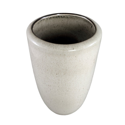 Kyleigh Beige Round Ceramic Pot Smooth High L 35x58 cm PTMD