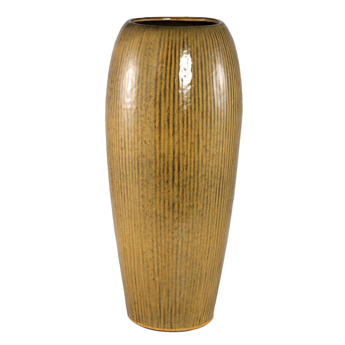 Tamica Dark Brown Ceramic Pot Large PTMD
