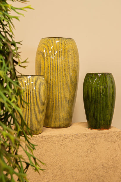 Tamica Dark Brown Ceramic Pot Large PTMD