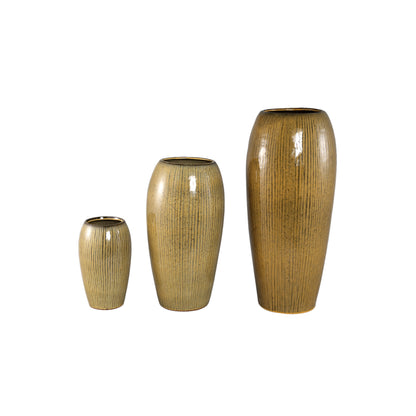 Tamica Dark Brown Ceramic Pot Large PTMD