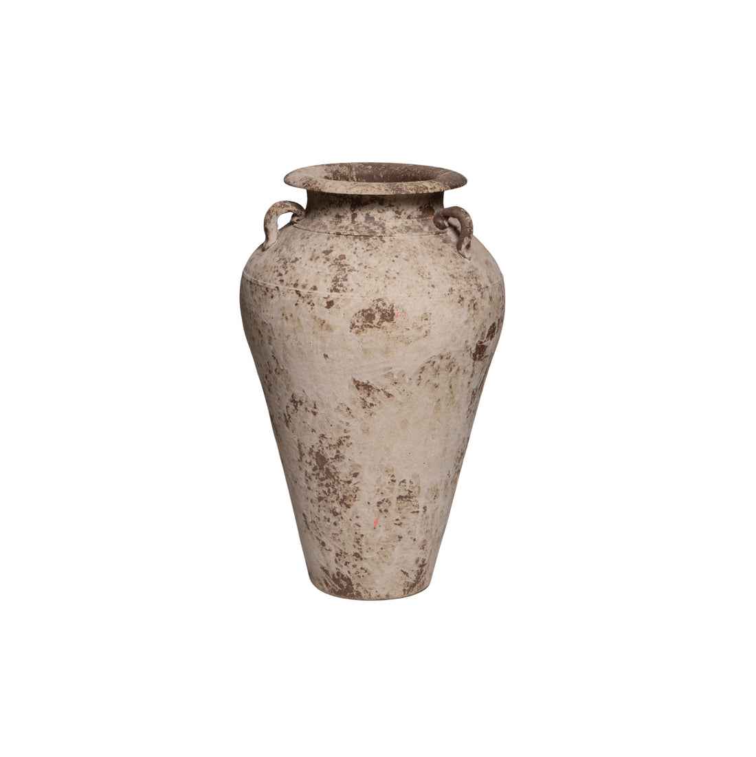 Pot Robena Cream Ceramic Antique Vintage Small PTMD
