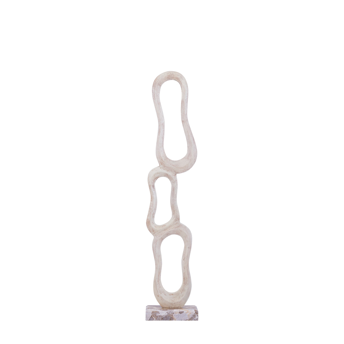 Camare Abstract Design Cast Aluminum Beige Medium PTMD