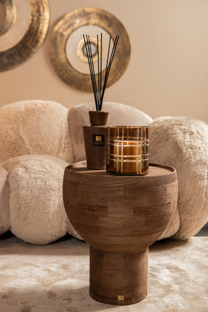 Round Side Table Erno Natural Mango Wood PTMD