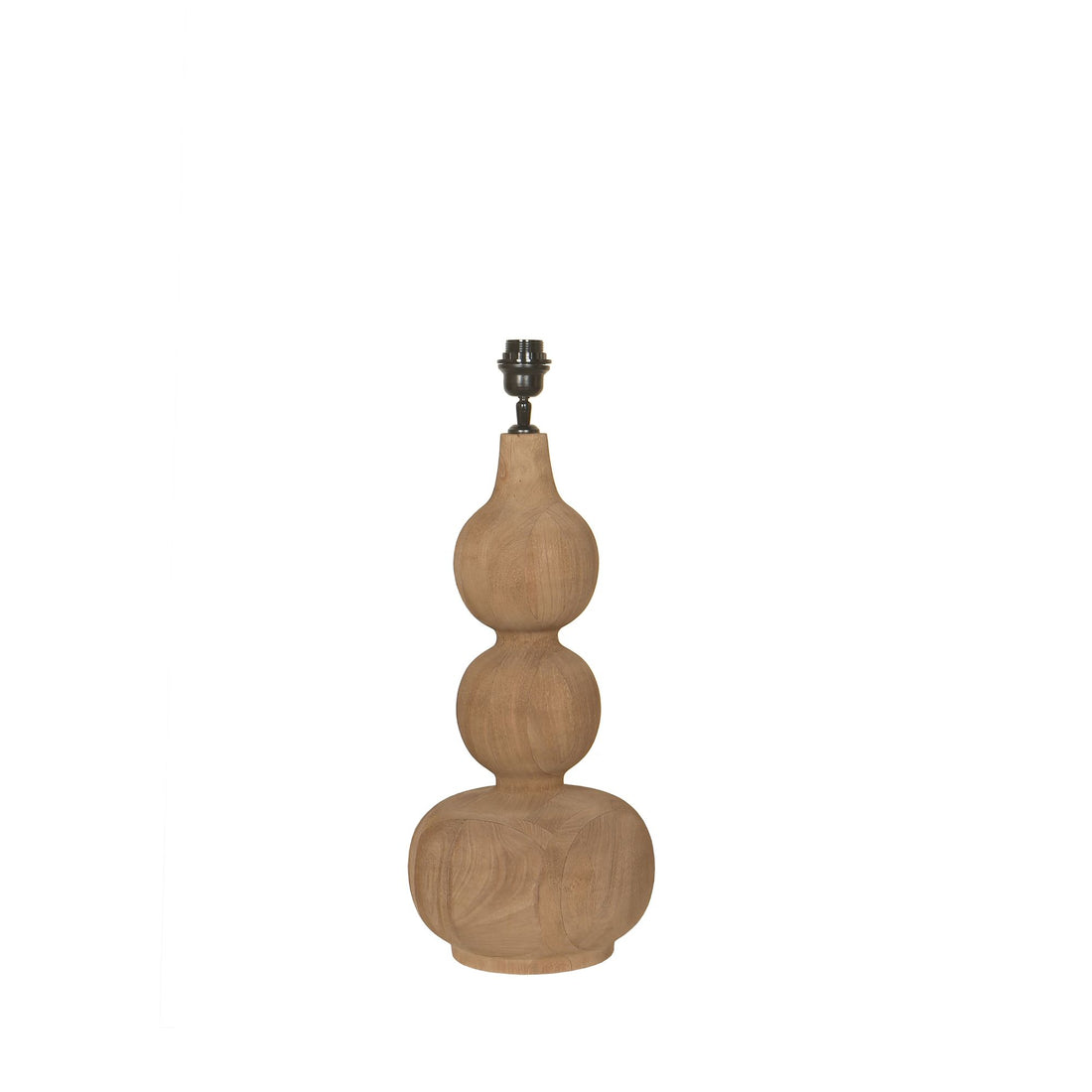 Table Lamp Altus Natural Mango Wood Smooth Round PTMD