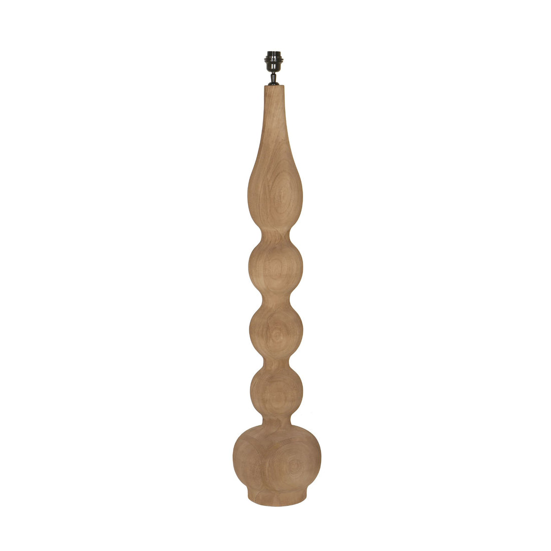Floor lamp Altus Natural Mango Wood Smooth Round PTMD