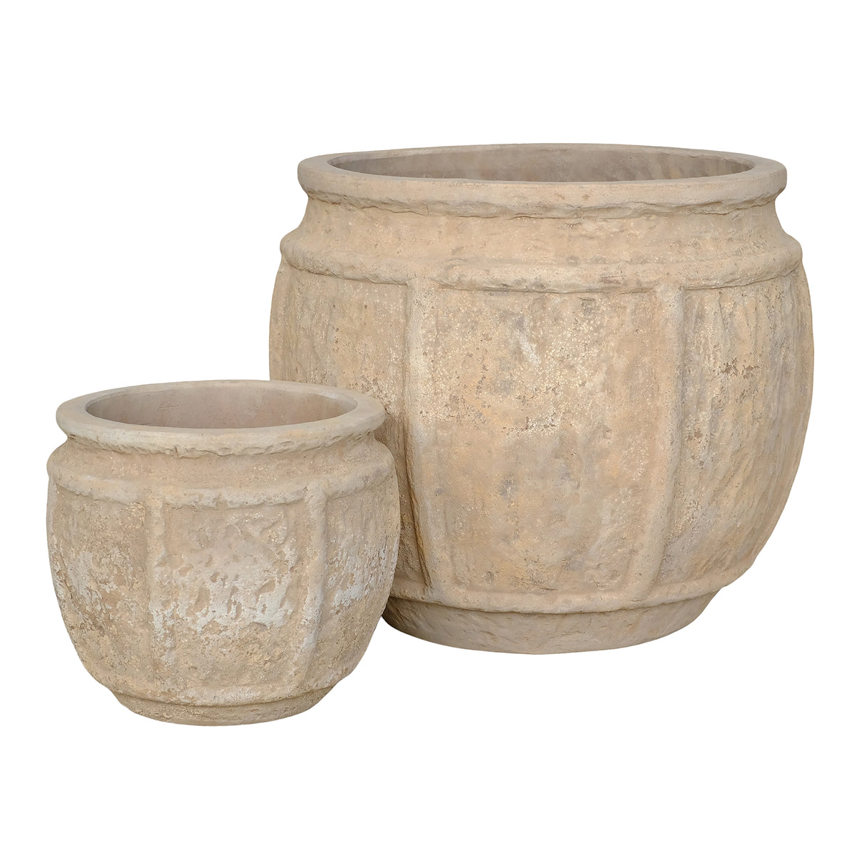 Terracotta Flower Pots Kendra Set of 2 PTMD