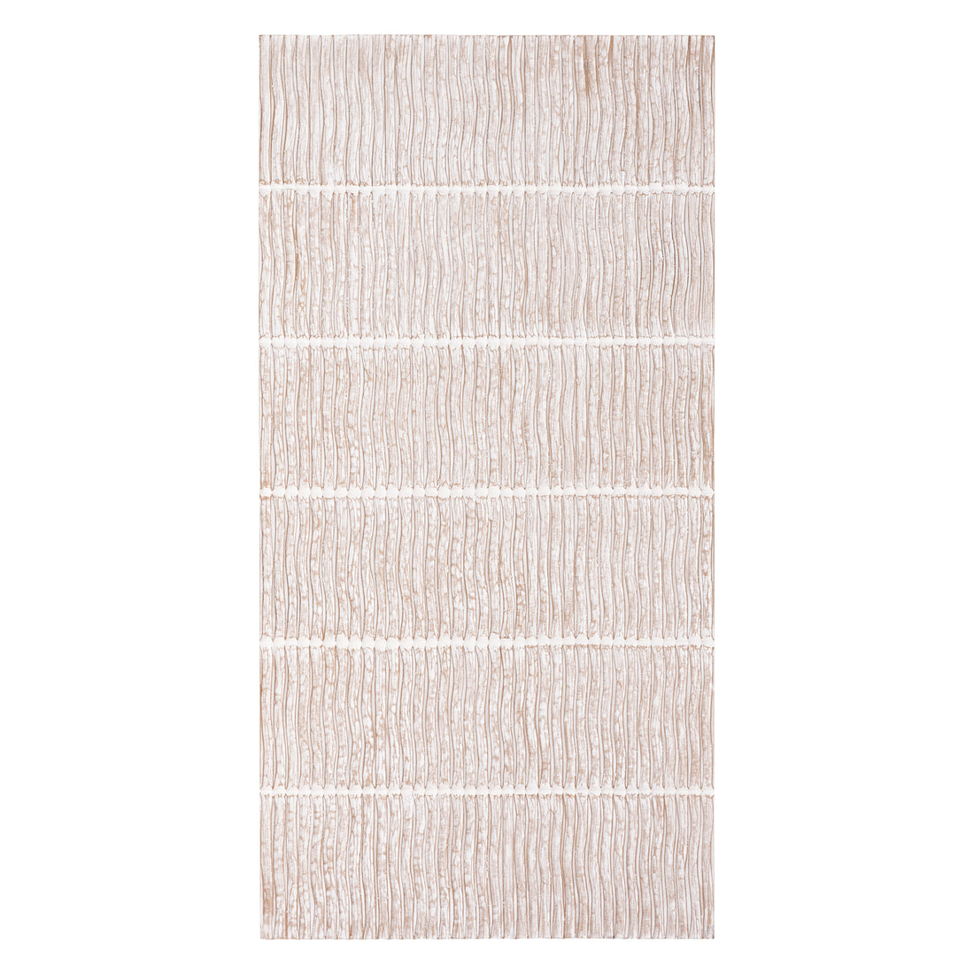 Wall Panel Seline White MDF Wavy Large PTMD