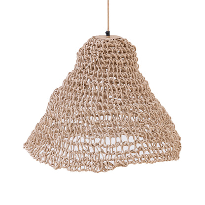 Dayo Pendant Light Natural Paper Rope Open Round PTMD