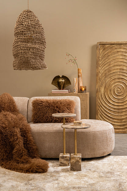Dayo Pendant Light Natural Paper Rope Open Long PTMD