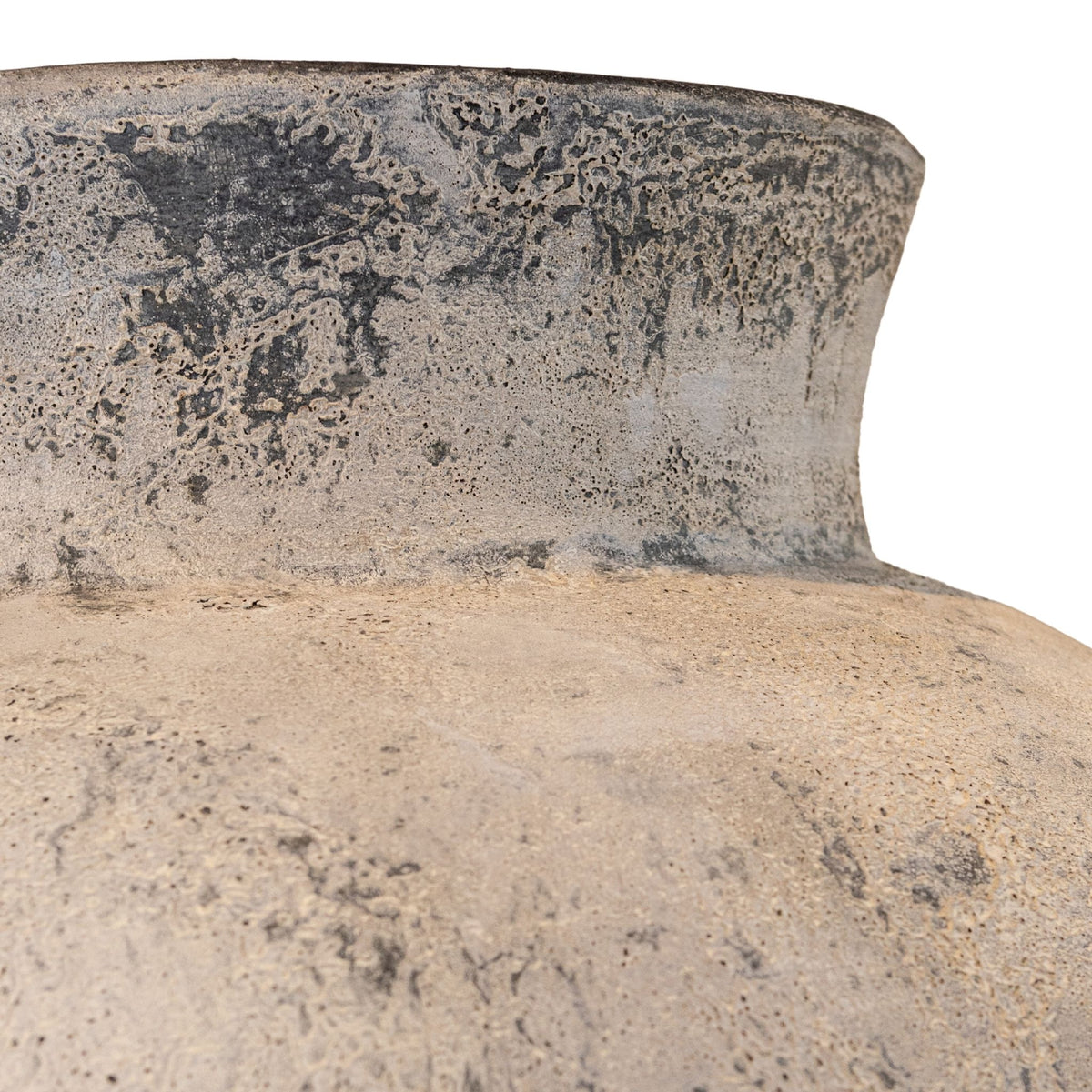 Pot Gisel Cream Cement Fiber Tall Large PTMD