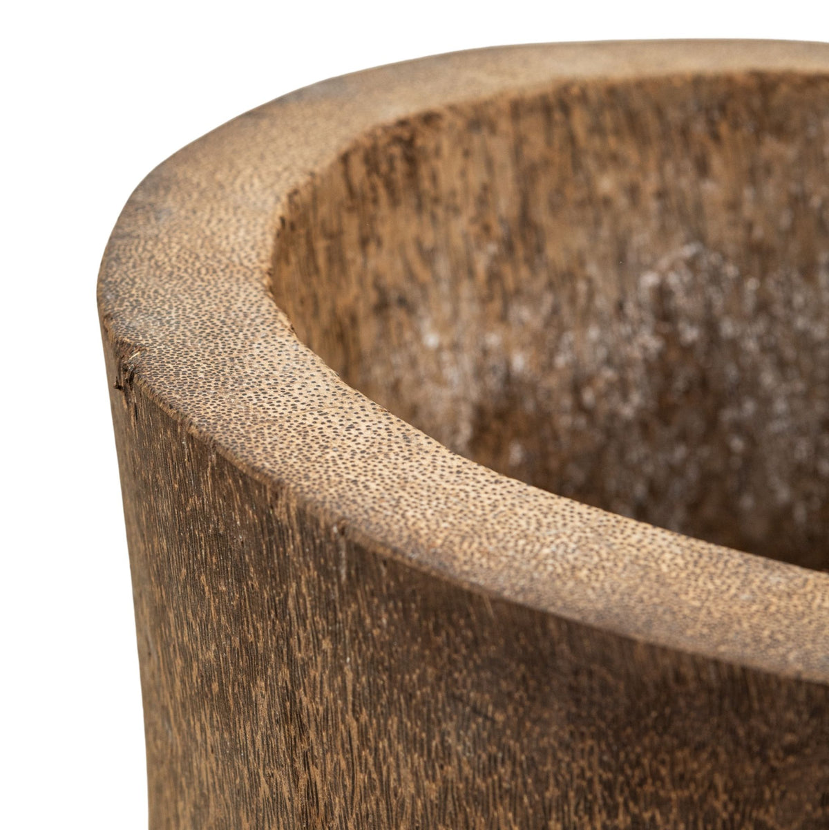 Palm Wood Pots Jamez Luxury Set of 5 PTMD
