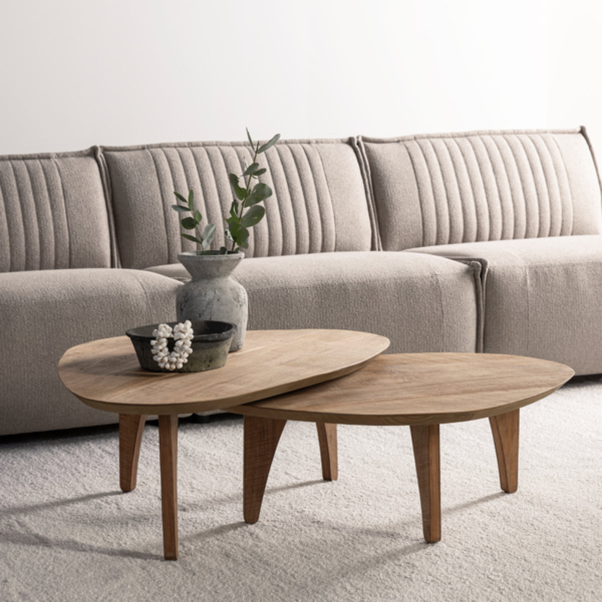 DTP Home Bliss Coffee Table Pebble Teak