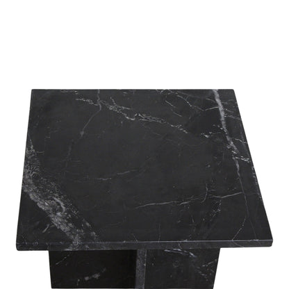 Side Table Shanghai Marble Black Raw Materials