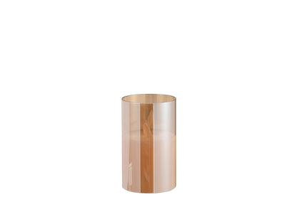 LED Lamp Blinking Glass Gold Small