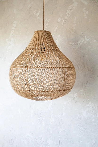 The Bottle Pendant Light - Natural - Medium Bazar Bizar