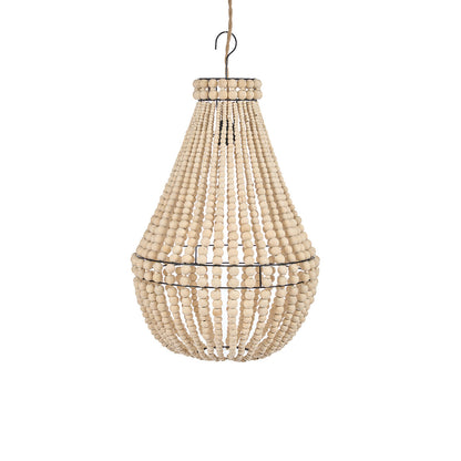 Chandelier Teardrop Natural Medium Bazar Bizarre