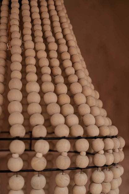 Chandelier Teardrop Natural Medium Bazar Bizarre