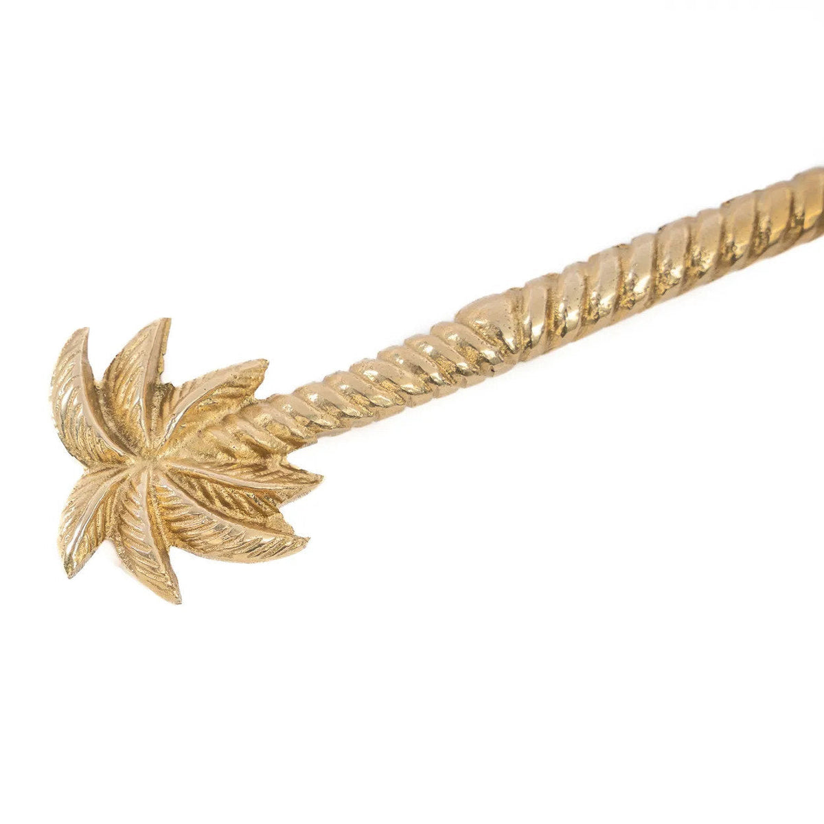 The Palm Tree Salad Spoon - Gold Bazar Bizar