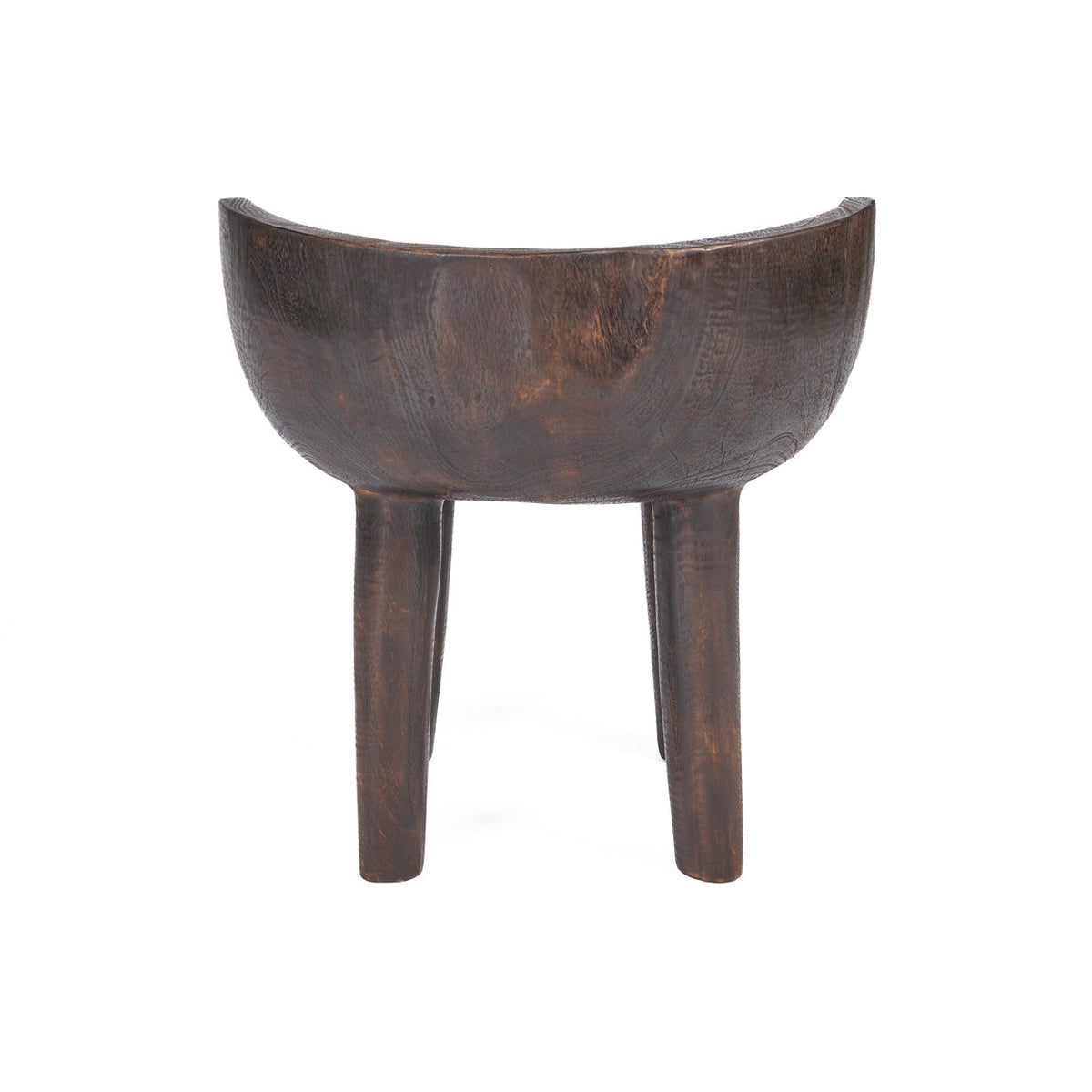The Sit Happens Low Chair - Dark Walnut Bazar Bizar