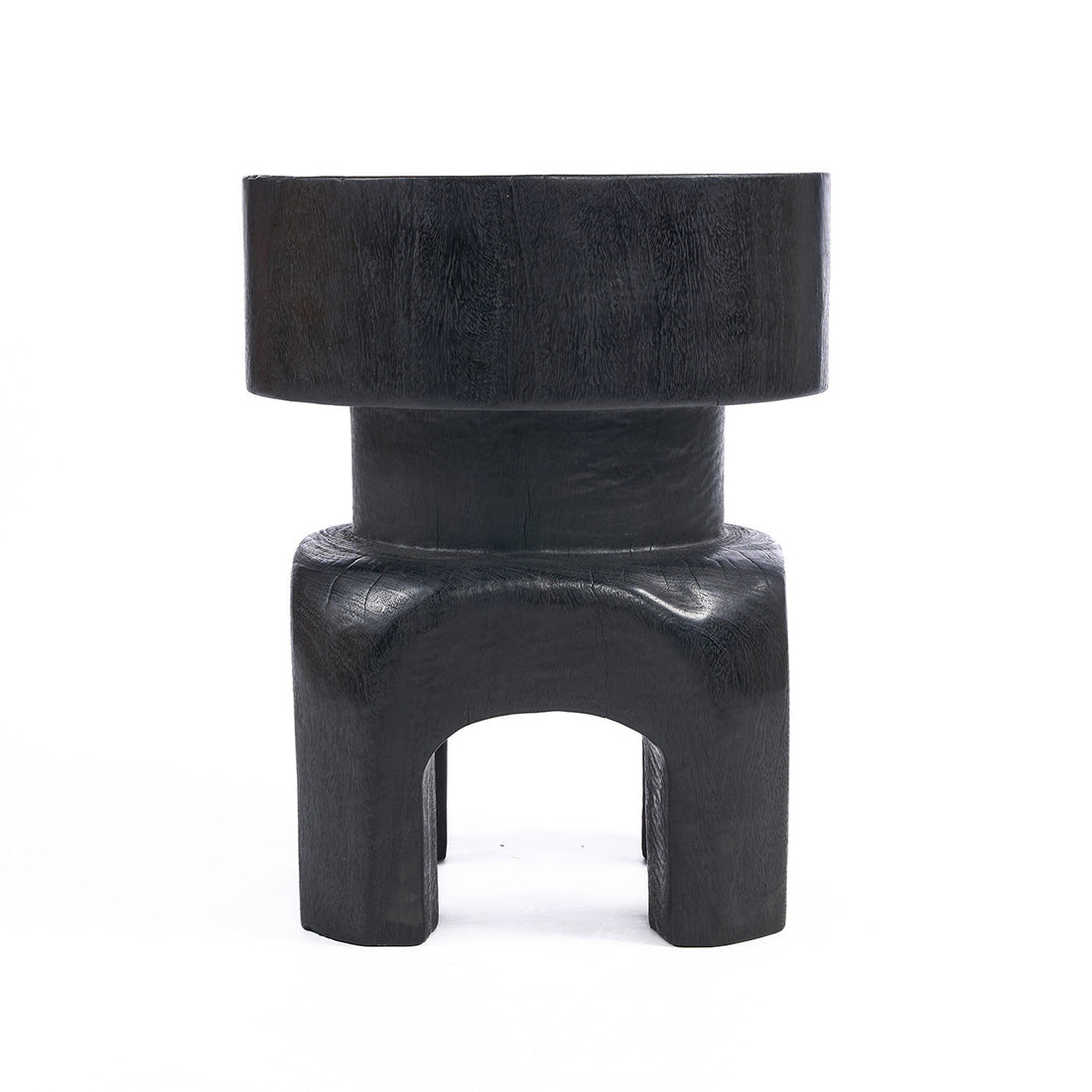 The Squat Spot Stool Black Bazar Bizar
