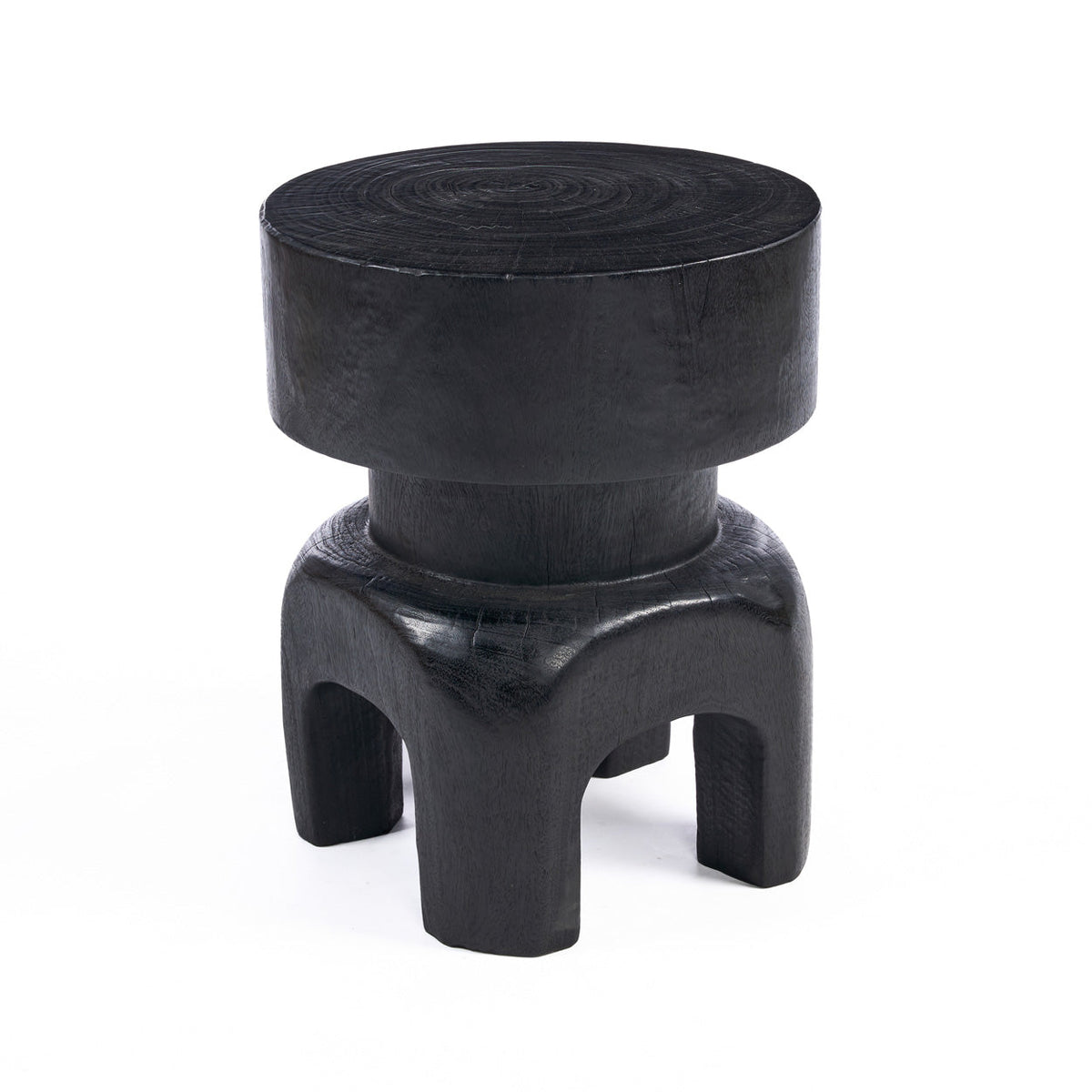 The Squat Spot Stool Black Bazar Bizar