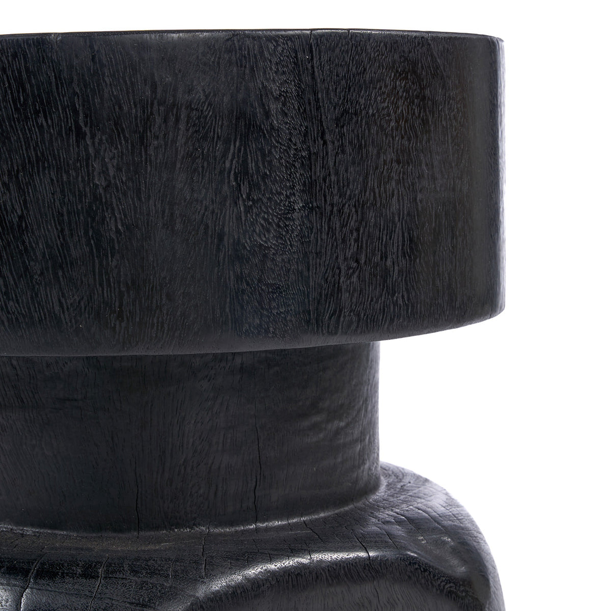 The Squat Spot Stool Black Bazar Bizar