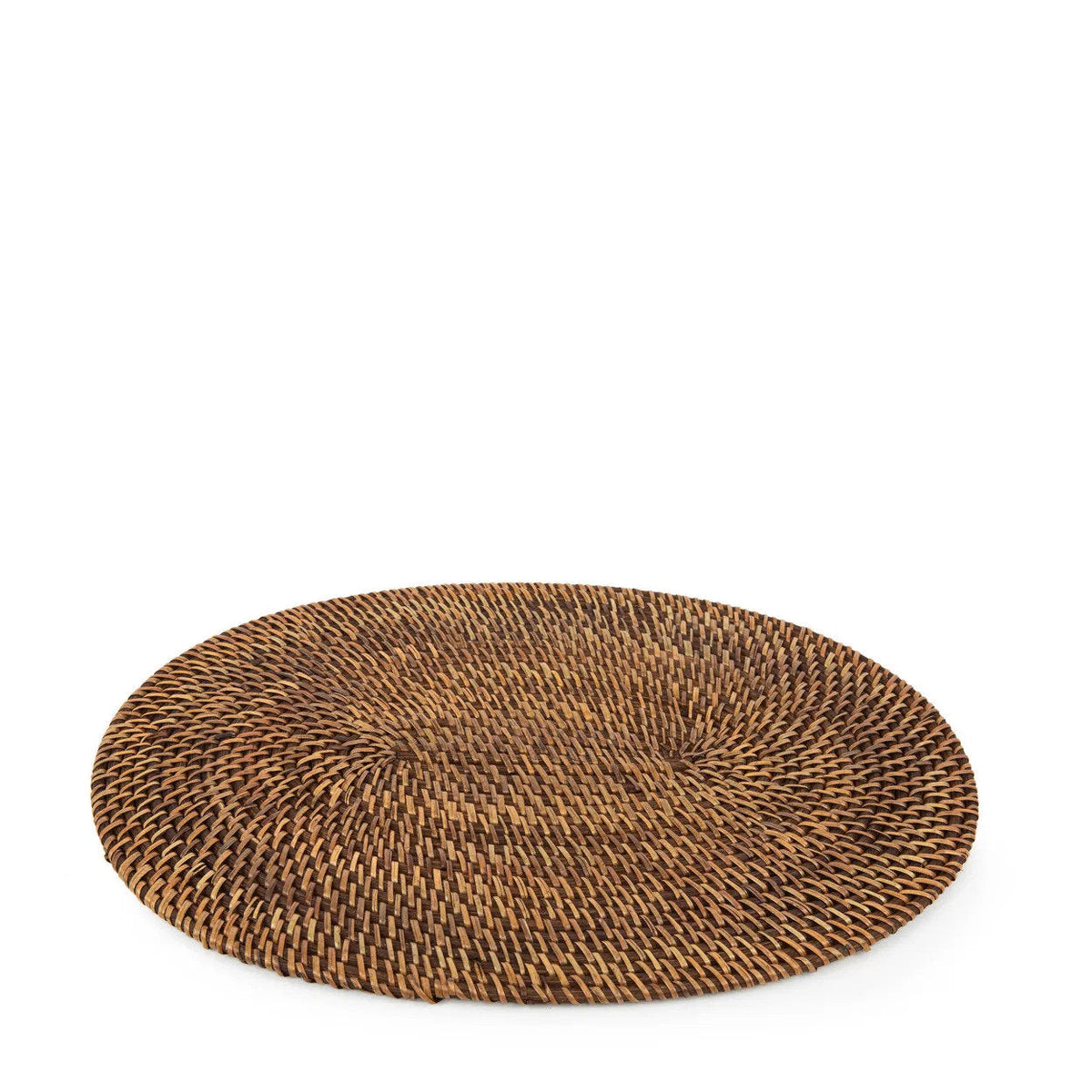 The Colonial Oval Placemat Natural Brown Bazar Bizarre