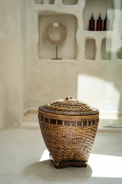 The Colonial Storage Basket Large Bazar Bizar
