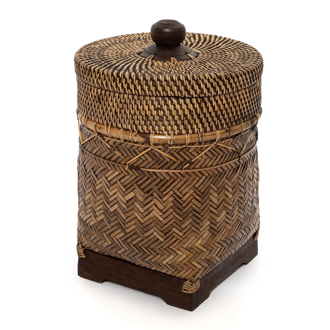The Bathroom Basket - Natural Brown Bazar Bizar