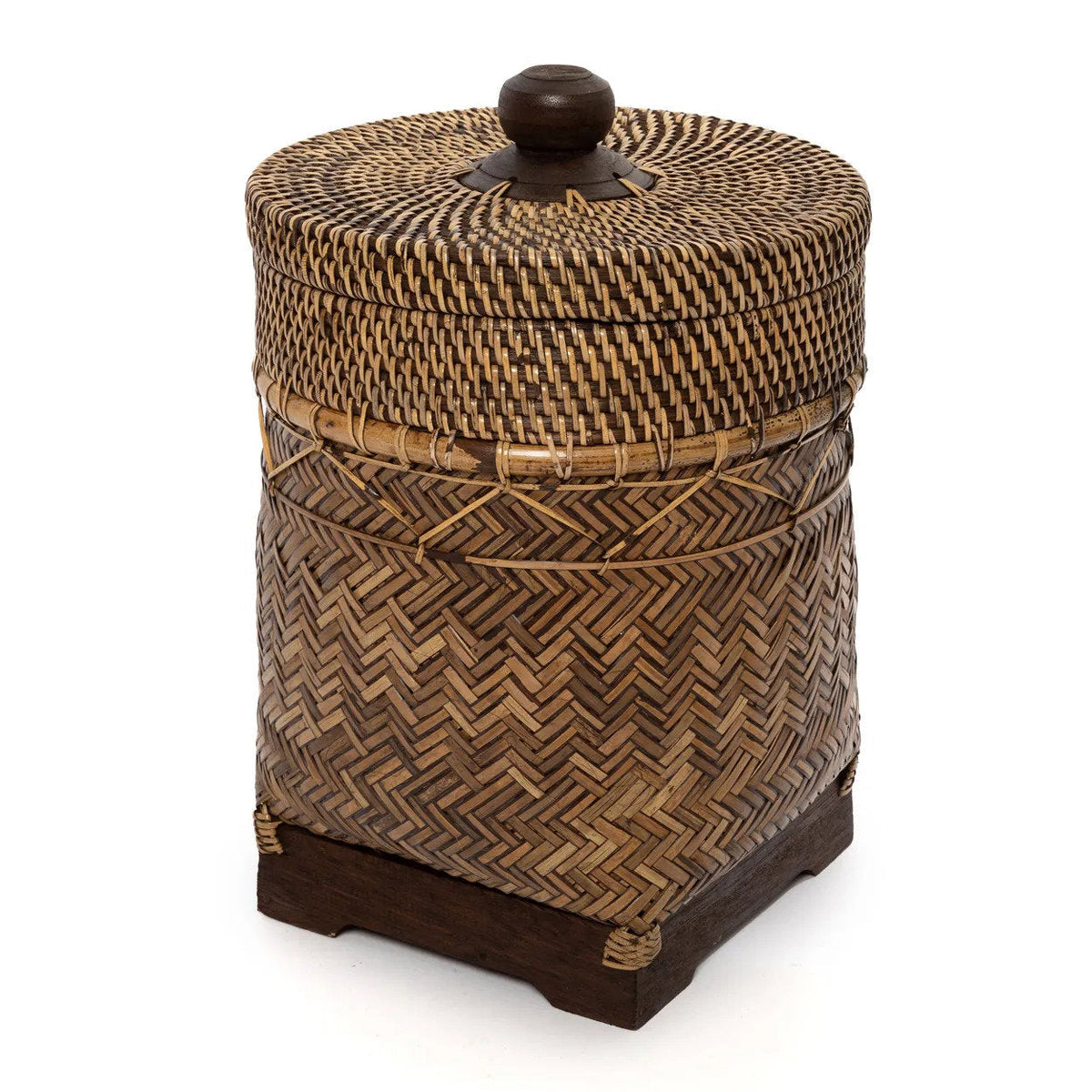 The Bathroom Basket - Natural Brown Bazar Bizar