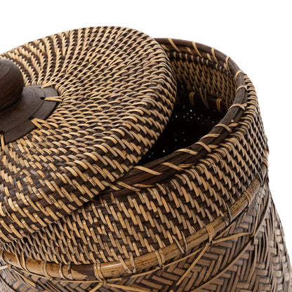 The Bathroom Basket - Natural Brown Bazar Bizar