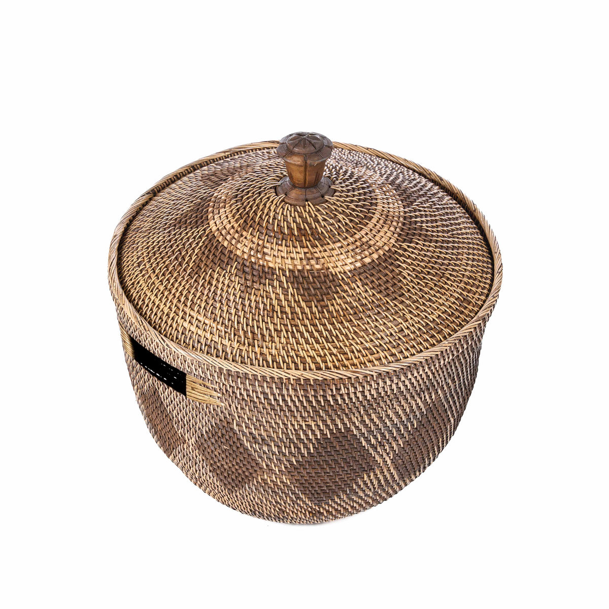 De Opberg Crown Basket Natural Brown Bazar Bizar
