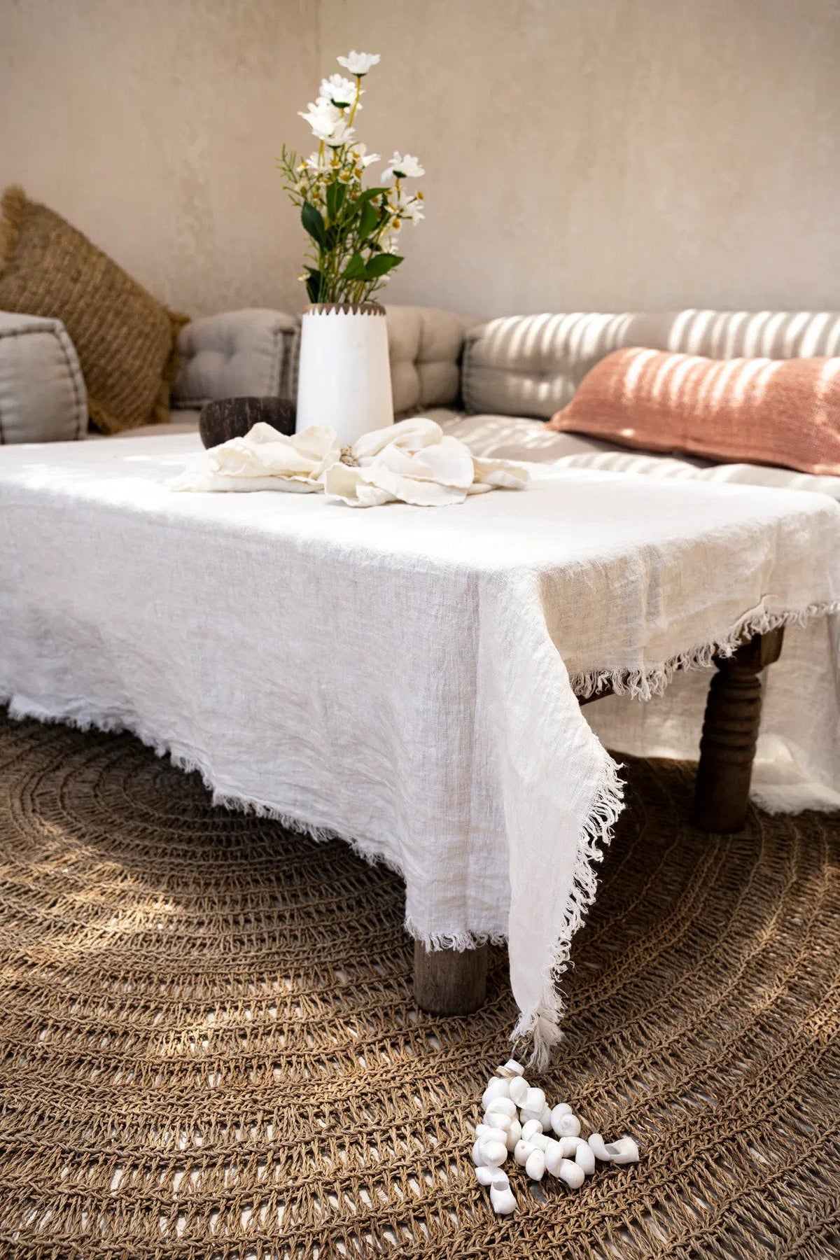 The Seagrass Rug Natural 100cm Bazar Bizar