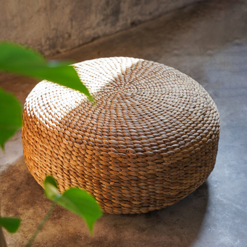 The Hyacinth Pouf - Natural - M Bazar Bizar