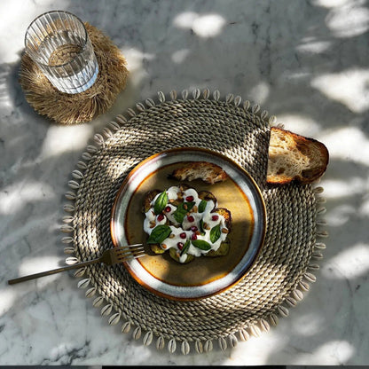 The Seagrass Shell Placemat - Natuurlijk Bazar Bizar