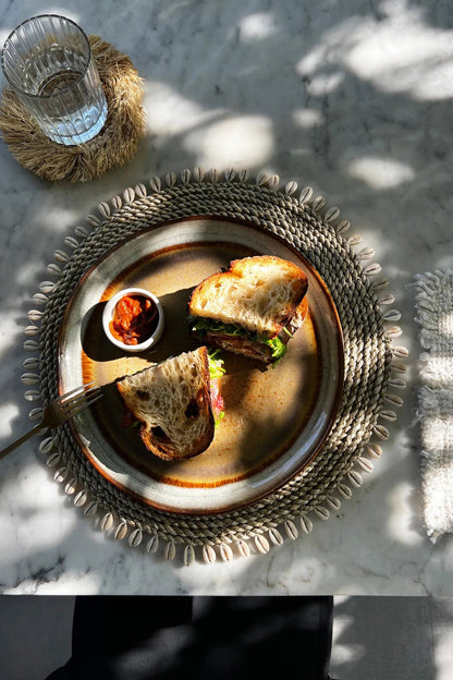 The Seagrass Shell Placemat - Natuurlijk Bazar Bizar