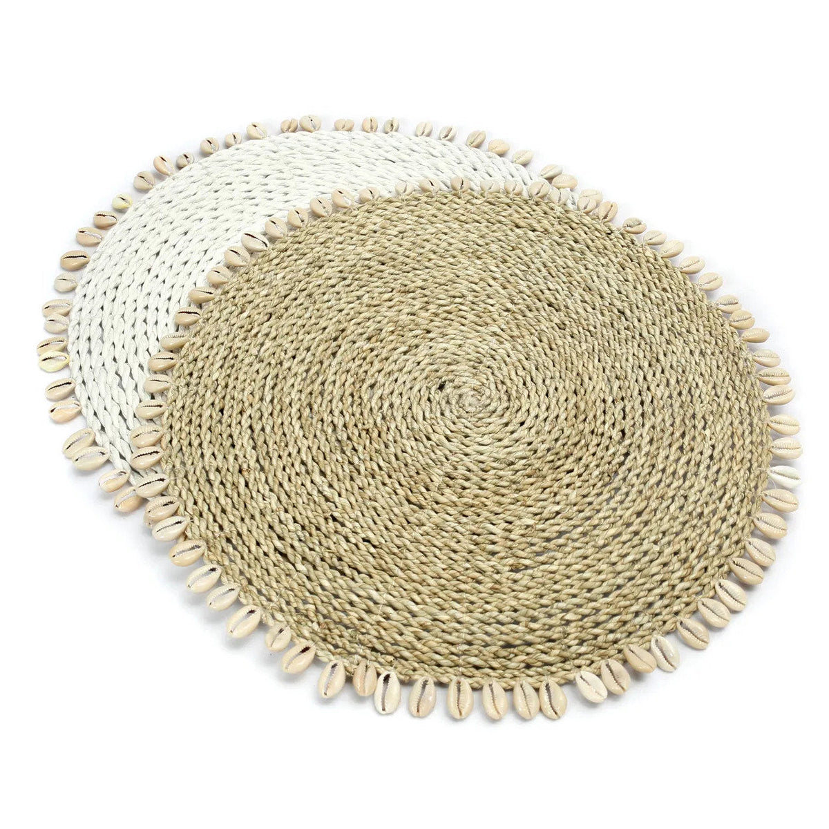The Seagrass Shell Placemat - Natuurlijk Bazar Bizar