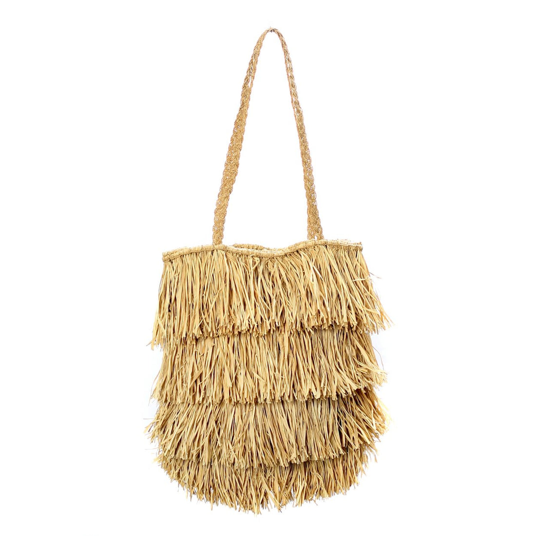 The Raffia Bahamas Bag - Natural Bazar Bizar