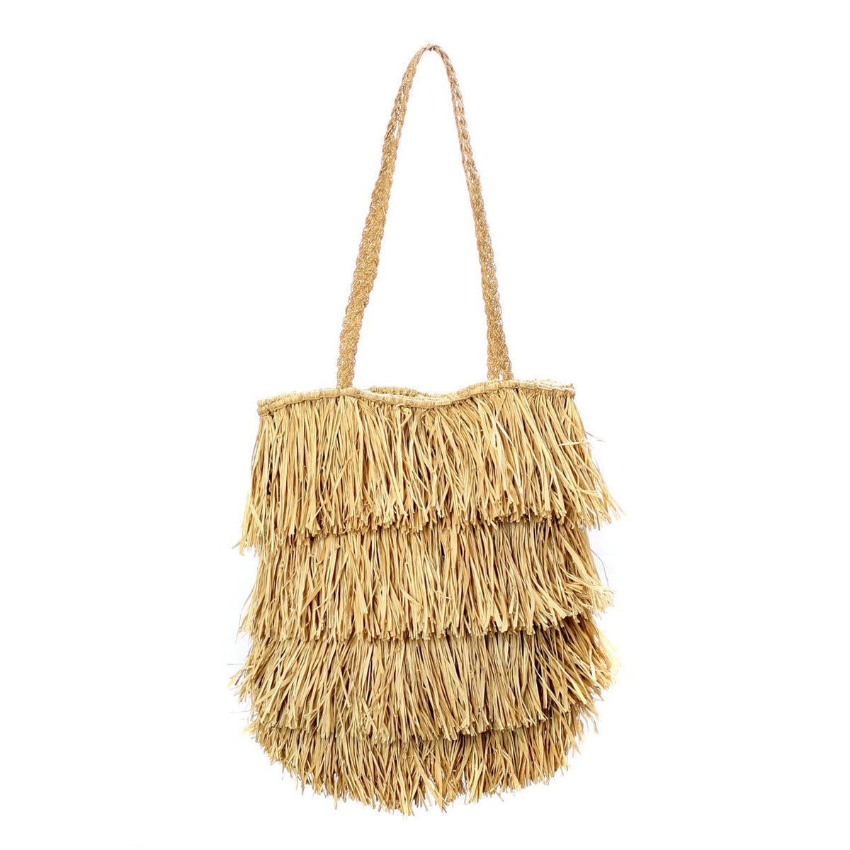 The Raffia Bahamas Bag - Natural Bazar Bizar