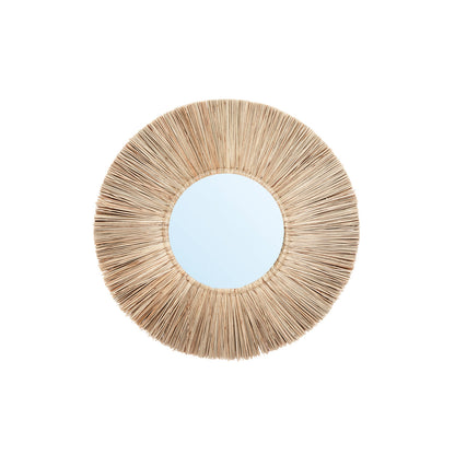 The Alang Alang Mirror - Natural - M 45x45cm