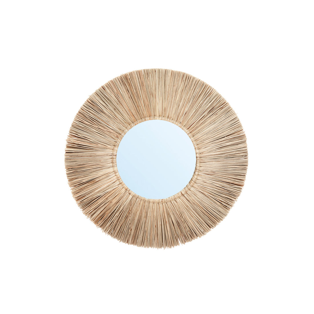 The Alang Alang Mirror - Natural - M 45x45cm