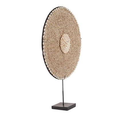 The Shell Guadeloupe on Stand Natural White Bazar Bizarre
