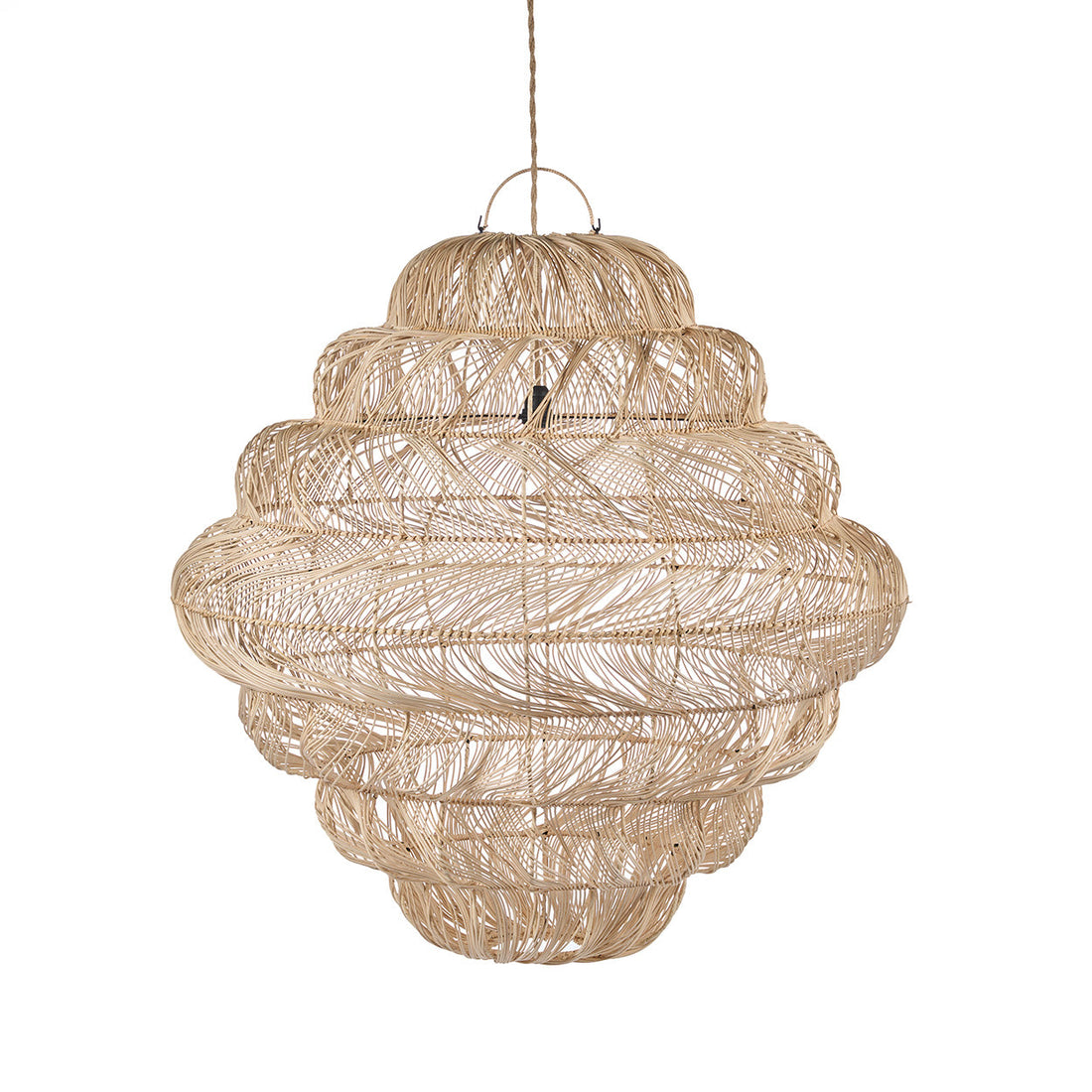 The Aurora Puff Pendant Light - Natural - XL Bazar Bizar